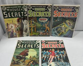 Vintage Comic Book Lot - The House of Secrets