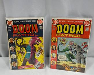 Vintage Comic Book Lot - Doom Patrol