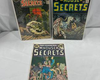 Vintage Comic Book Lot - The House of Secrets