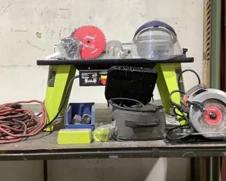 Ryobi Router Table, Router and Saw