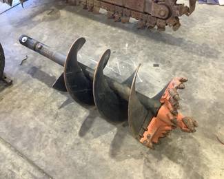 18" Auger Bit Skid Steer