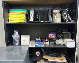 Shelf and Supplies