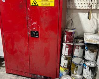 Industrial Cabinet & Paint Galore