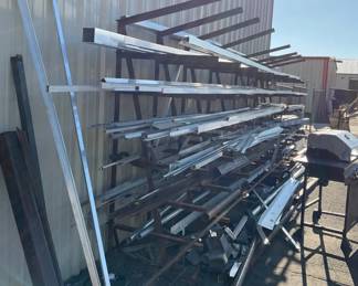 Huge Assortment of Angle Iron and Aluminum