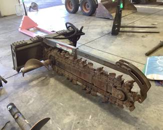 Skid Steer Trencher Attachment