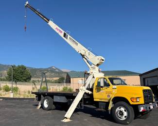 1997 Ford CRN Crane Truck