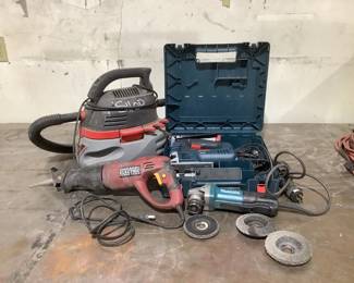 Saws and Shop Vac