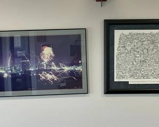 Framed Photos Representing the Springs