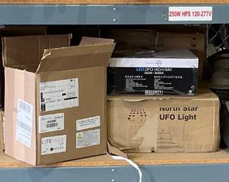 Assortment of Lightbulbs and Fixtures