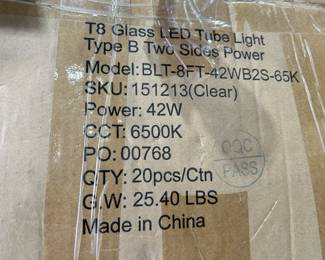 T8 Tube Lights and Lamps