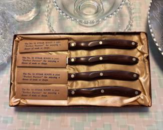 Vintage Cutco steak knives