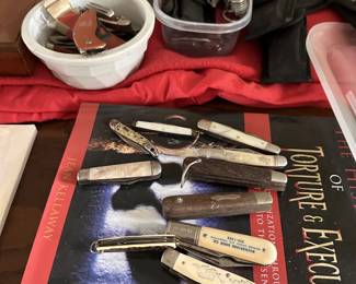 Vintage pocket knives