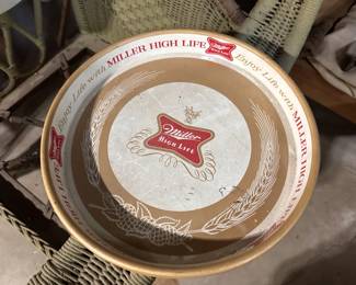 Vintage Miller High Life beer tray