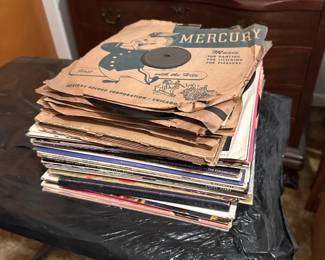 vintage vinyl records