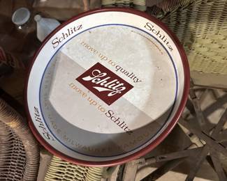 Vintage Schlitz beer tray