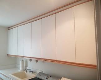 Laundry room cabinets