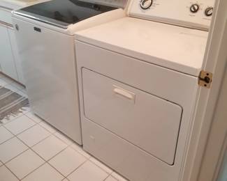 Washing machine & gas dryer