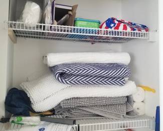 Towels; household supplies