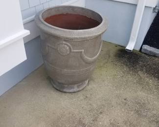 Large ceramic pot - two available