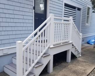 Vinyl railing