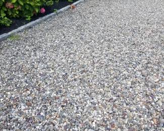 Gravel sold by the 5-gallon bucket