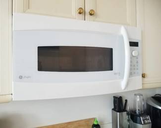 Nearly new GE Profile microwave oven