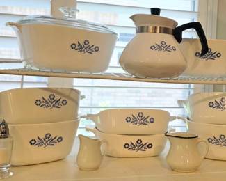 Blue Cornflower by Corningware