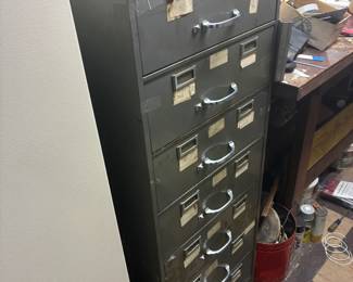 metal cabinets