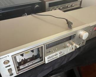 Sony tape deck