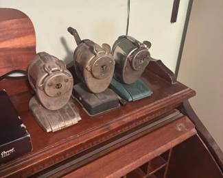 vintage pencil sharpeners