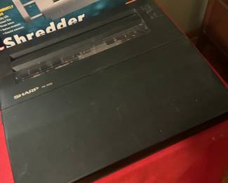 Sharp typewriter