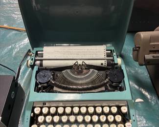 vintage typewriter