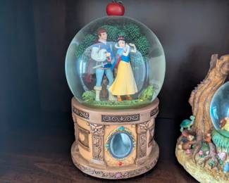 Snow Globe Snow White and Prince Charming $50