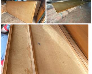 12 lifetime folding tables and table-top extender. $100 each
