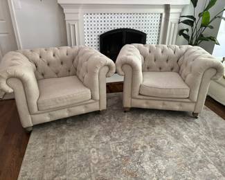 Restoration Hardware Kensington Luxe Chairs