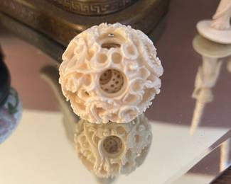 Chinese ivory puzzle ball