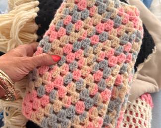 Handmade Afghans and shawls