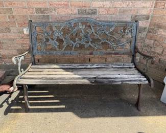 OutdoorWooden bench