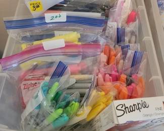 Tons of Sharpies
