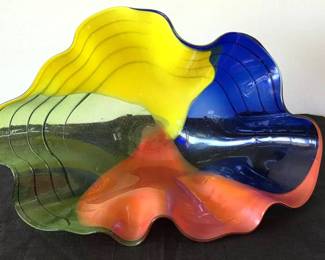 Large Blown Glass Shell