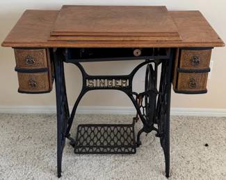 Antique Singer Sewing Machine