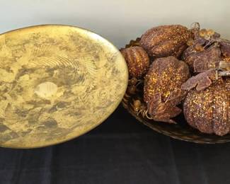 Glitzy Fall Decor