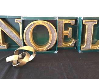 Large NOEL Letters