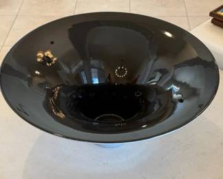 Large Glass Decorative Vase