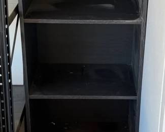 Black Wooden Shelf