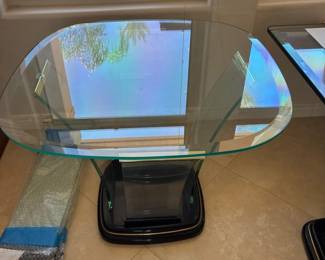 Glass Side Tables
