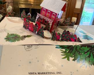 "The Best-Loved Music of Christmas" Vinyl LP Record Pop-Up Display Only-NO ALBUM 