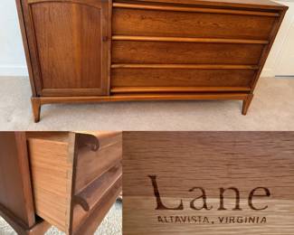 1960s Walnut Credenza/Server The Lane ‘Rhythm’ Collection