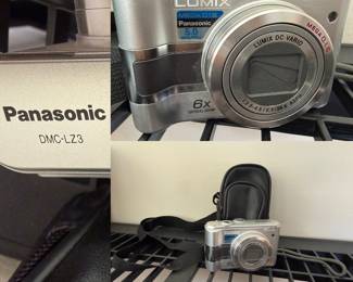 Panasonic Lumix DMC-LZ3 digital camera, 5.0-megapixel resolution silver body