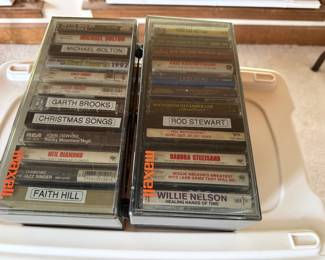 Collection of Cassette Tapes
